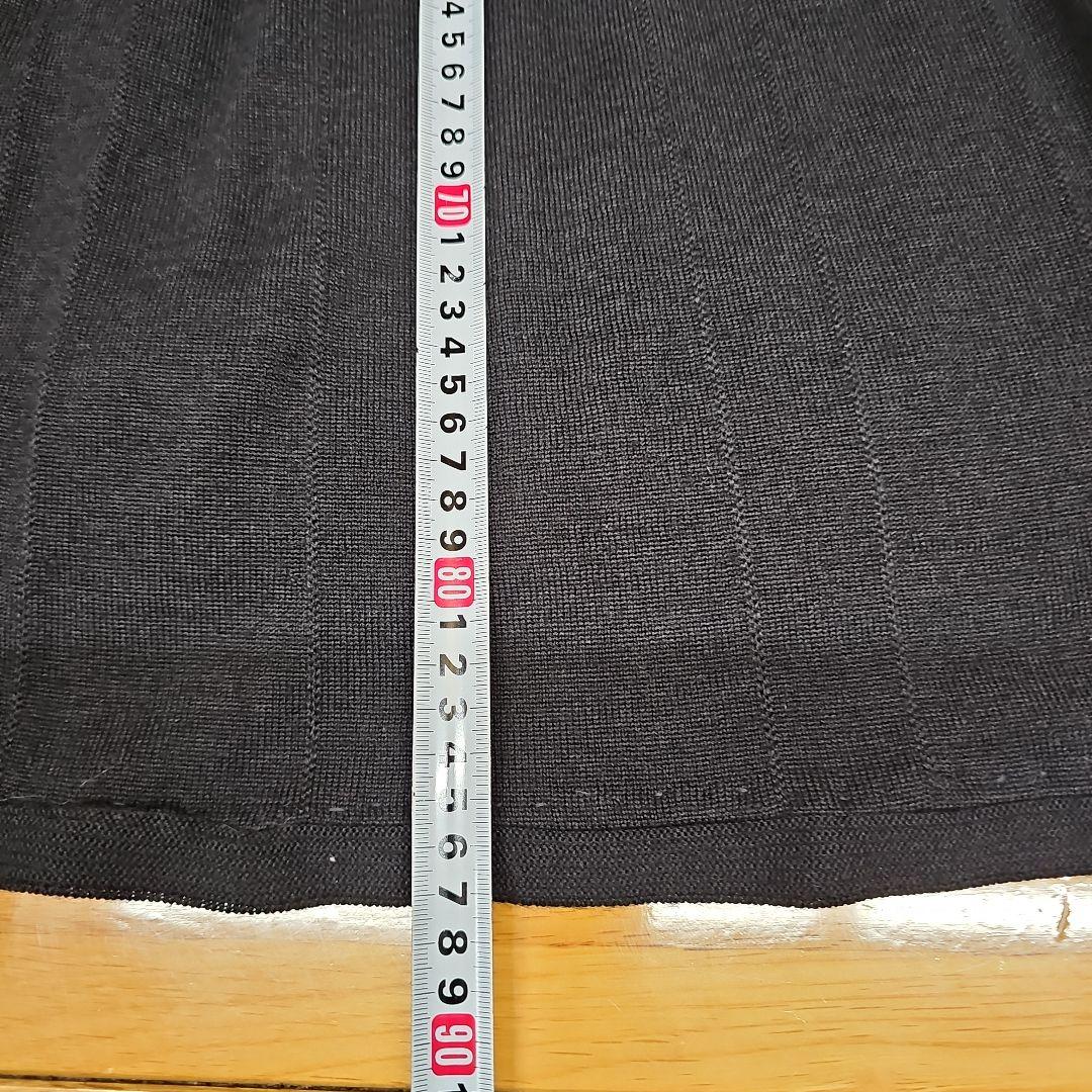 美品　LEONARD＊カミシヤ、シルク混 の上質な膝丈ワンピース