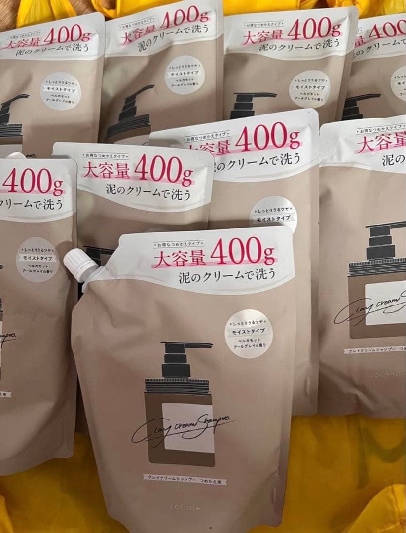 ココネクレイクリームシャンプー 400g 詰替 5袋 ·͜·ᰔᩚRikoさん専用
