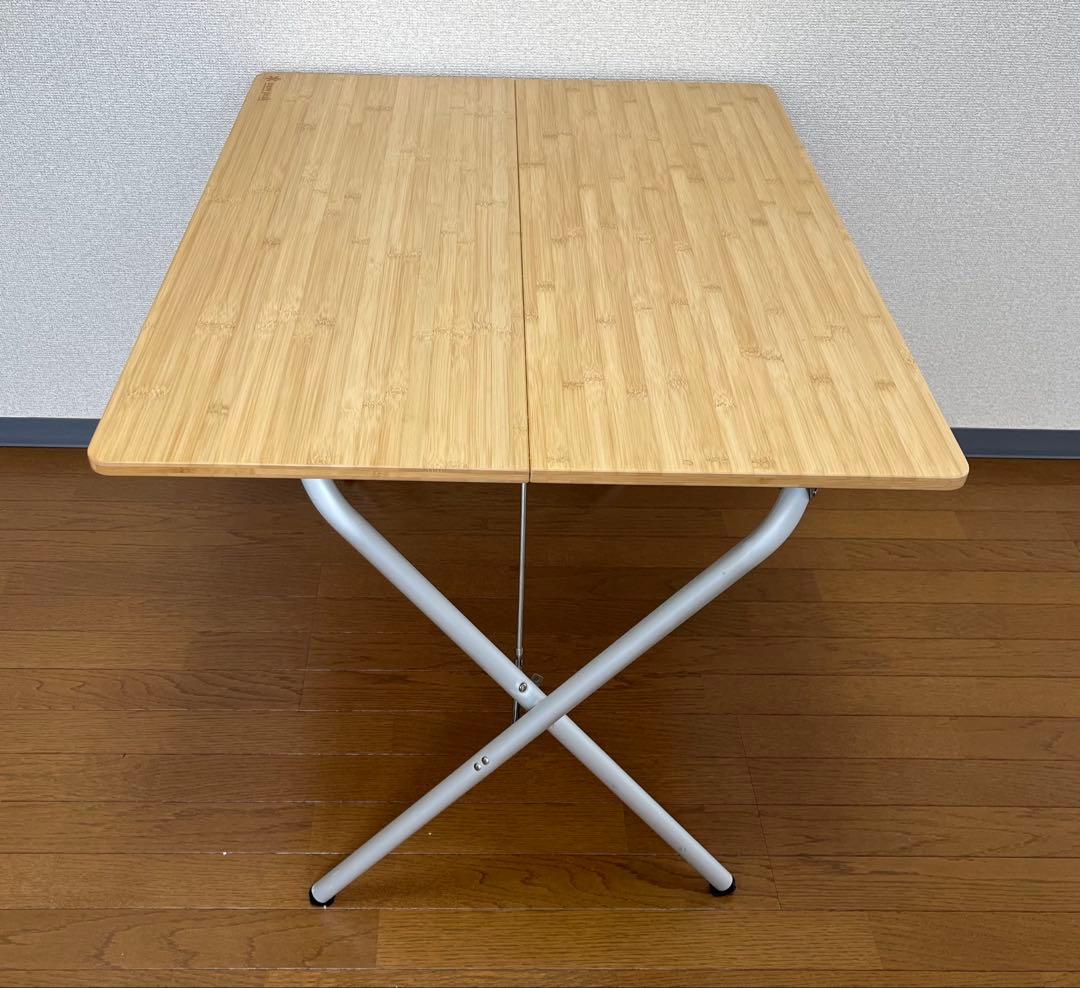  Peak ワンアクションテーブル 竹 LV-010TR 幅90㎝