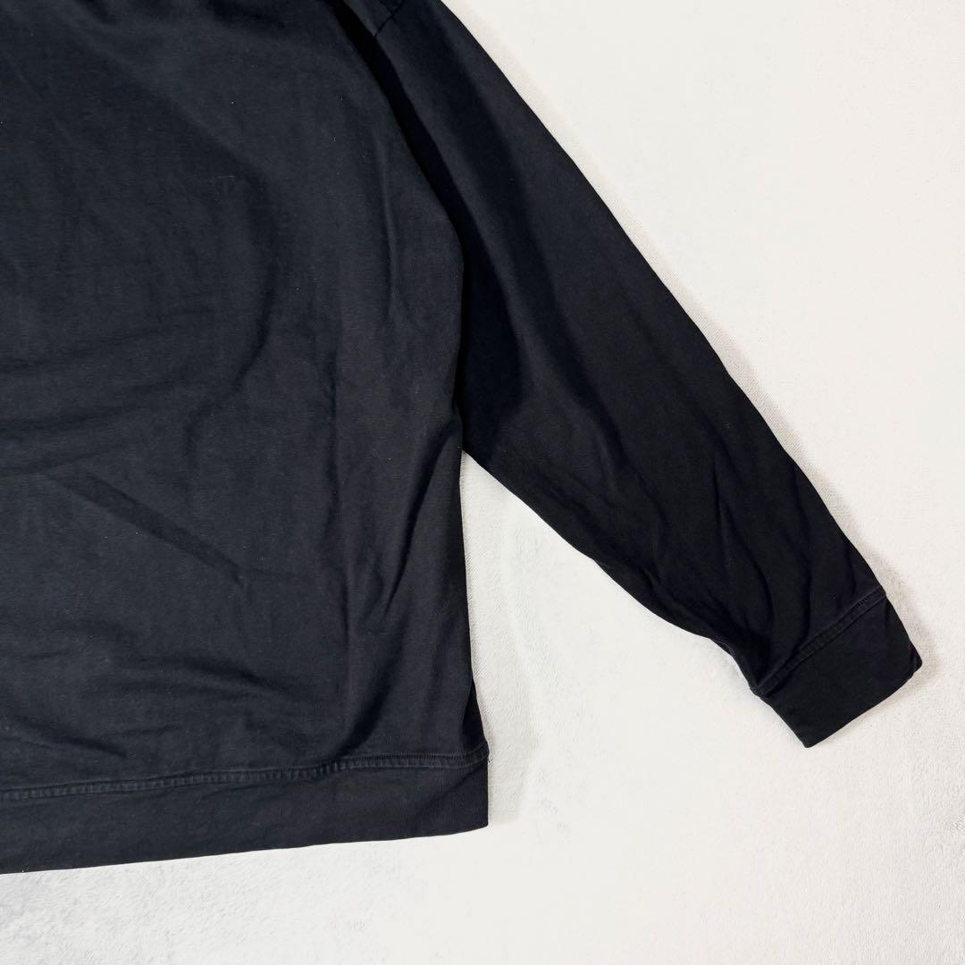 ストーンアイランド クルーネックスウェット ブラック S