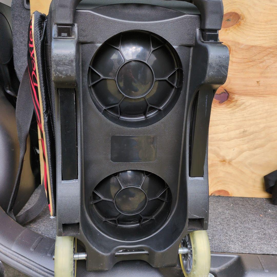 《オマケ有り》Dexter ボウリング用２個入バッグ ホイール付き