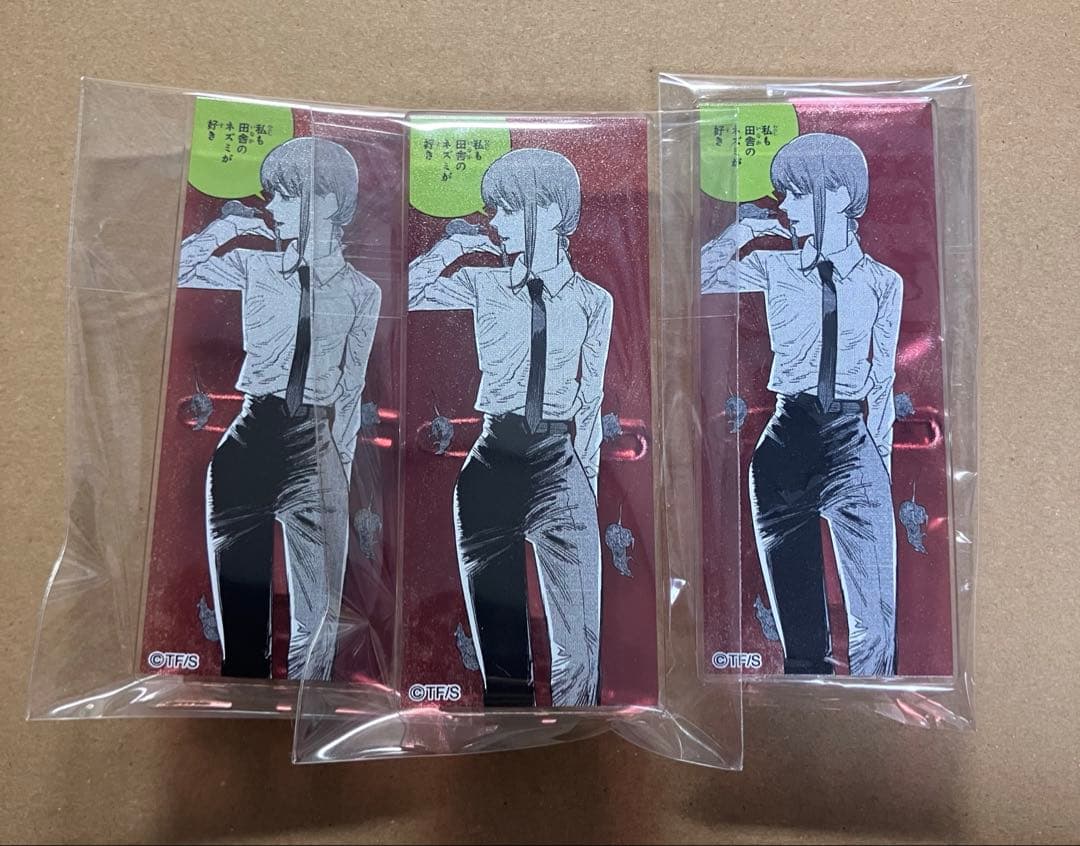 チェンソーマン　レゼ篇　アクリルバッジスタンドコレクション　マキマ　3点