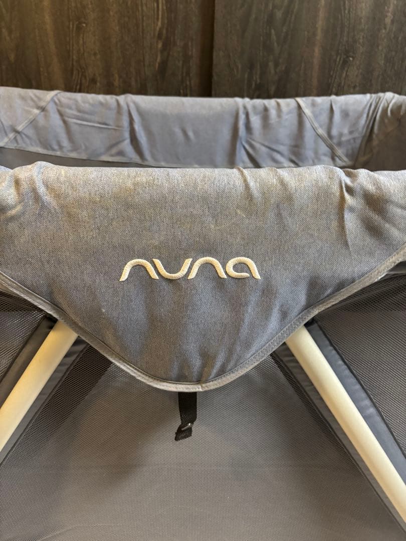 NUNA セナ 折りたたみ式ベビーベッド ネイビー