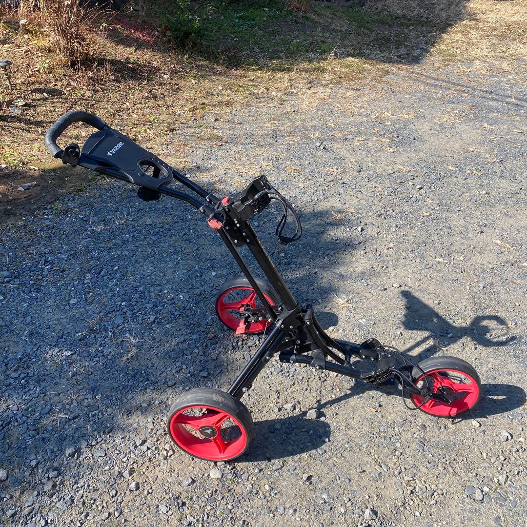 ゴルフ　VILINEKE 3輪カート　セルフカート　手引きカート