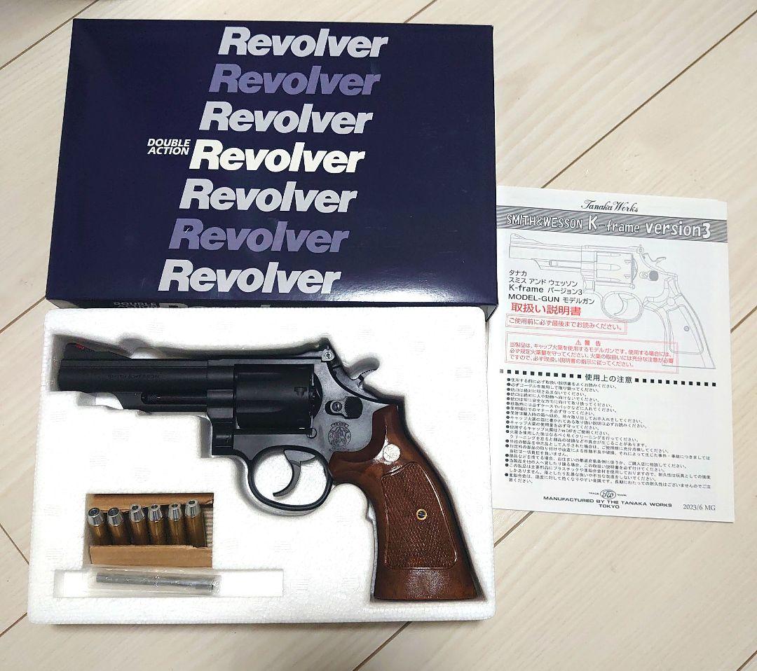 未発火 タナカ S&W M19 コンバットマグナム バージョン3 4インチ