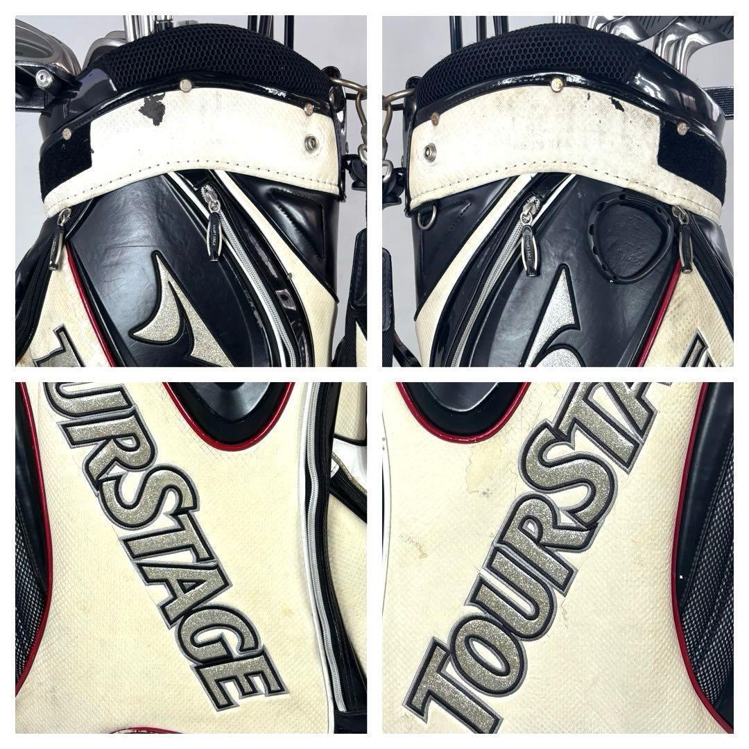 本格派 メンズゴルフクラブ 14本 フルセット ゴルフセット ツアーステージ