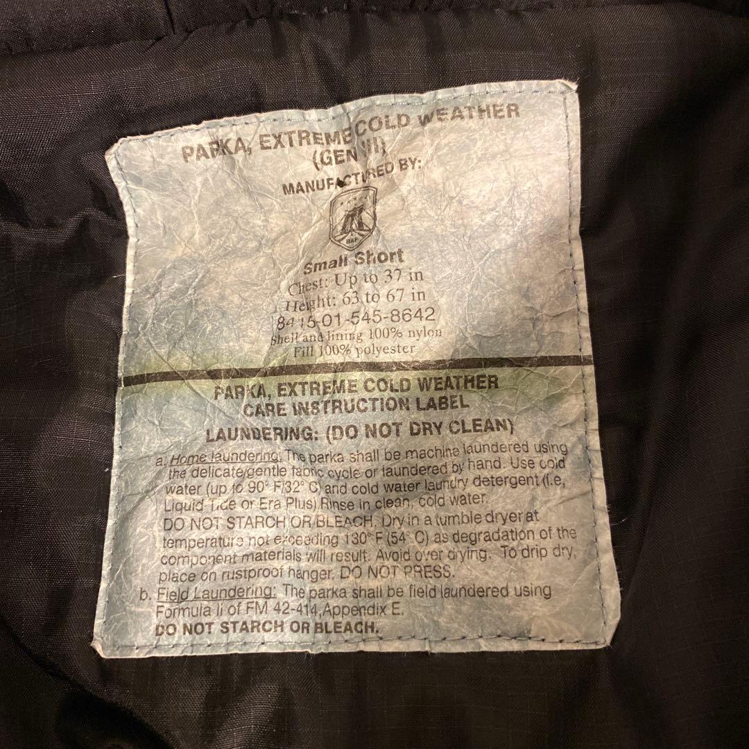 ジャケット・アウター ECWCS GEN3 LEVEL7 PRIMALOFT Small Short