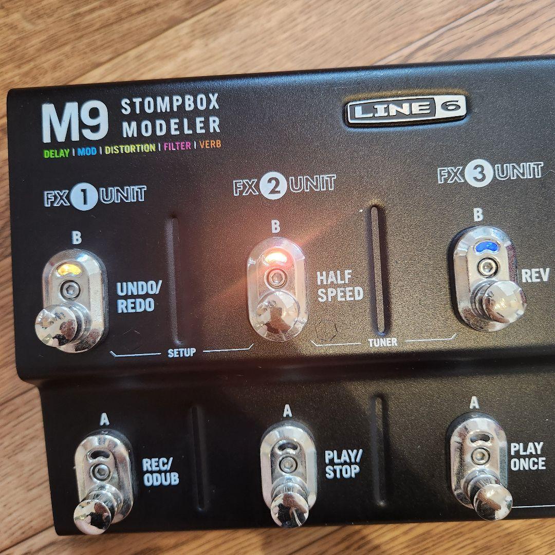 LINE6 M9 Stompbox Modeler マルチエフェクター