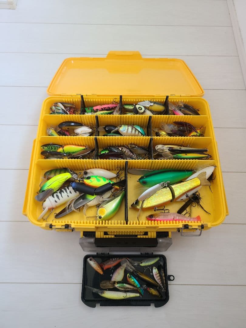 バス釣り引退セット　ルアーワームセット売り