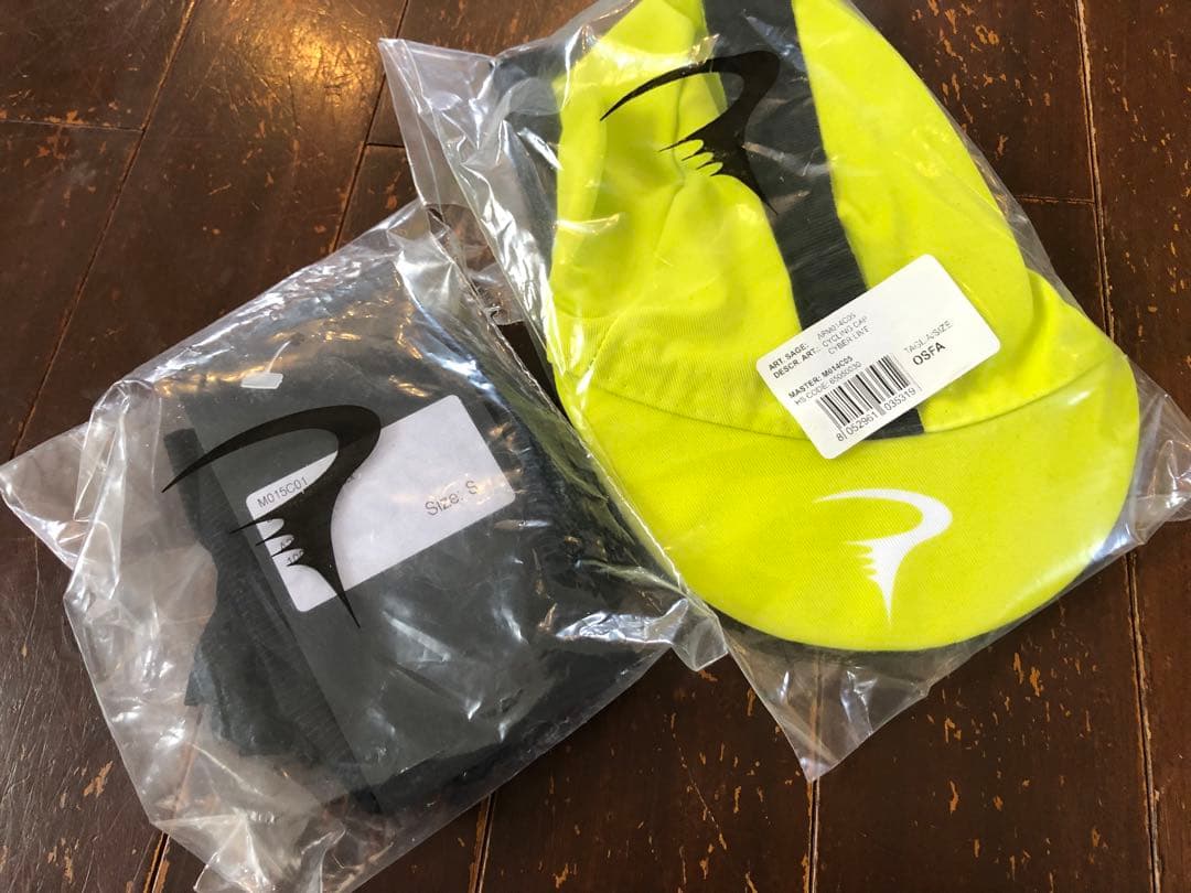 新品未使用 ピナレロ サイクリングキャップ＋グローブ