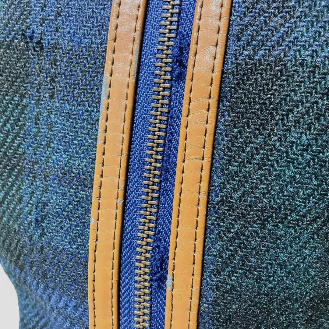 ハリスツイード＆ポールスチュアート キャディーバッグ ゴルフバッグ ボア レア