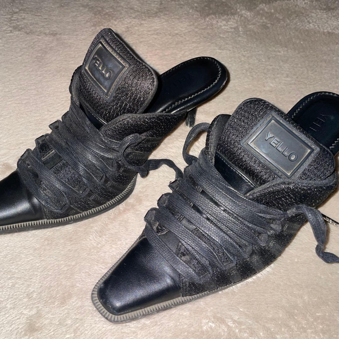 靴 YELLO/SHOOTER SNEAKER MULES