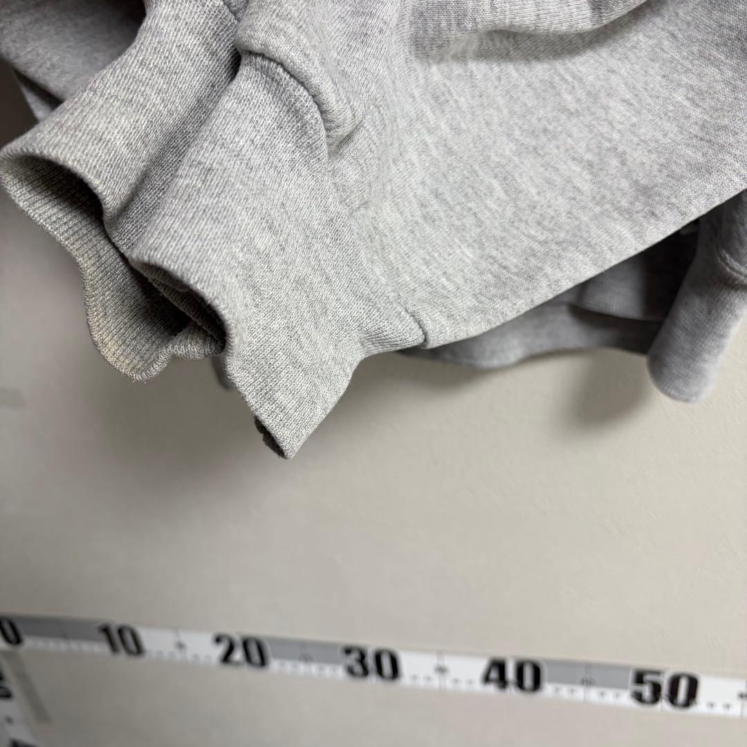 90s USA製 ラッセルアスレチック スウェット 無地 Vガゼット M グレー