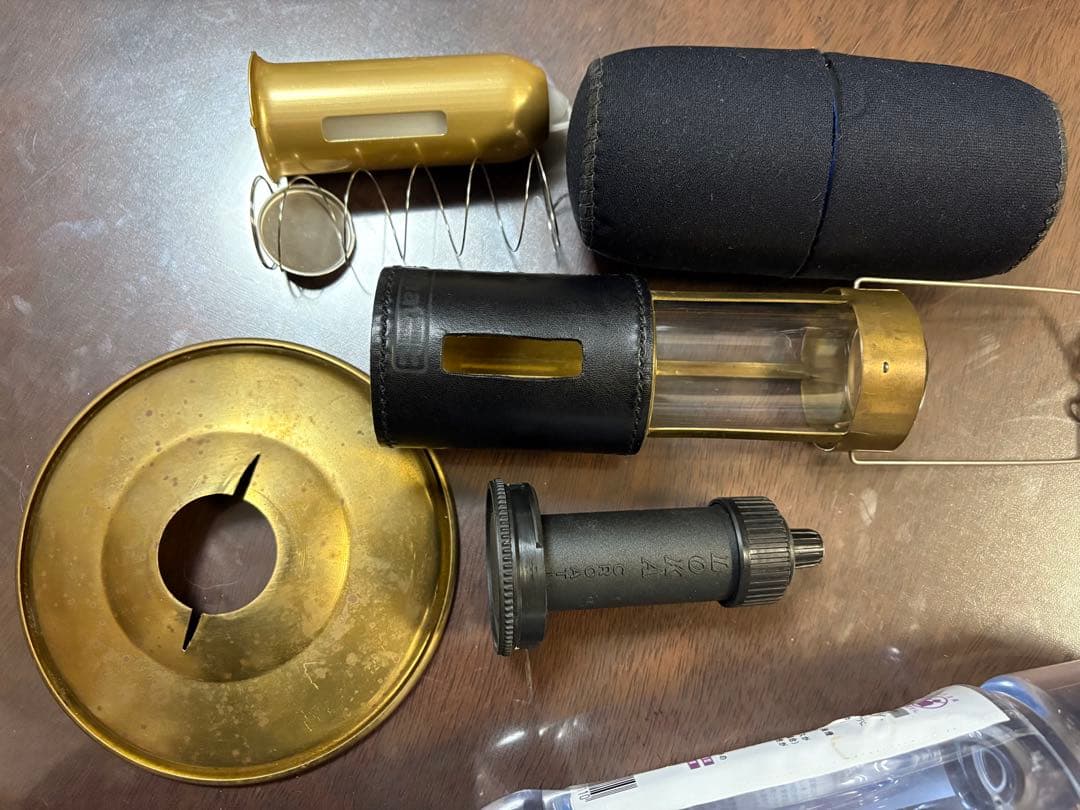 UCO 旧ロゴ キャンドルランタン ブラス真鍮 オイルインサート①