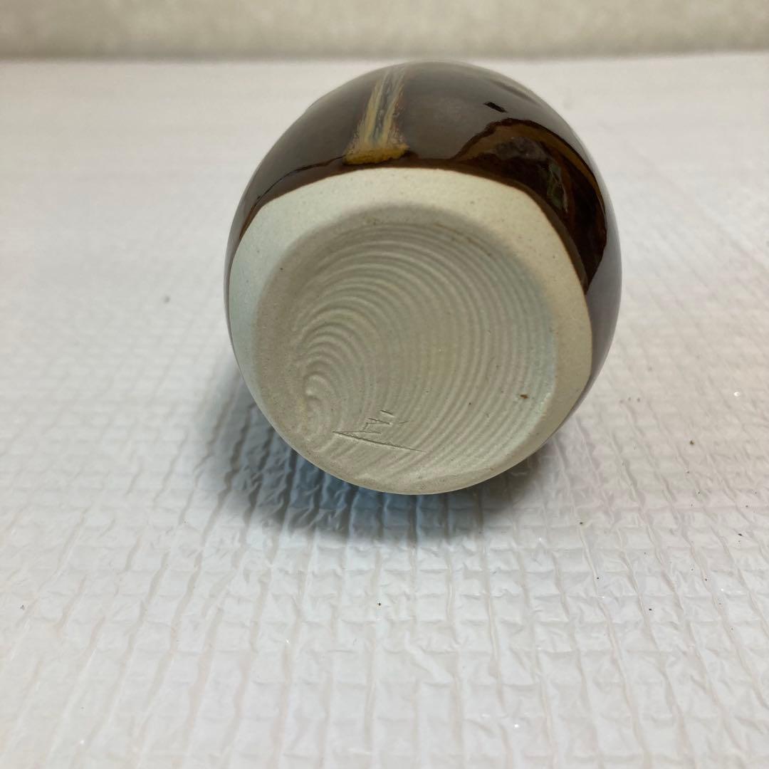 肩衝 茶入れ 仕覆付 大和錦 木箱入 茶道具 茶器 茶道伝統工芸 桶谷定一