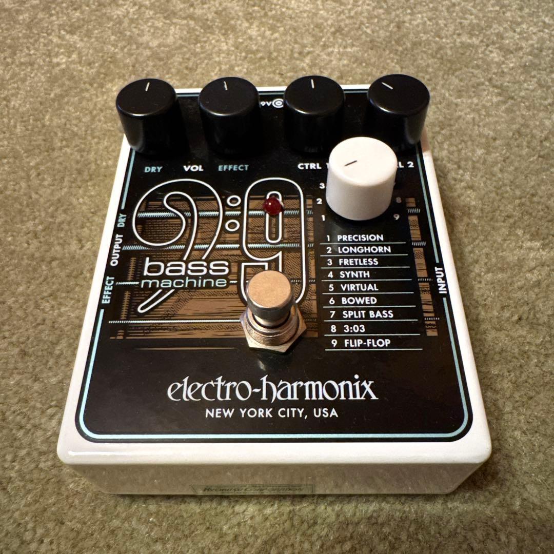 【中古美品】Electro-Harmonix Bass Machine9　正規品