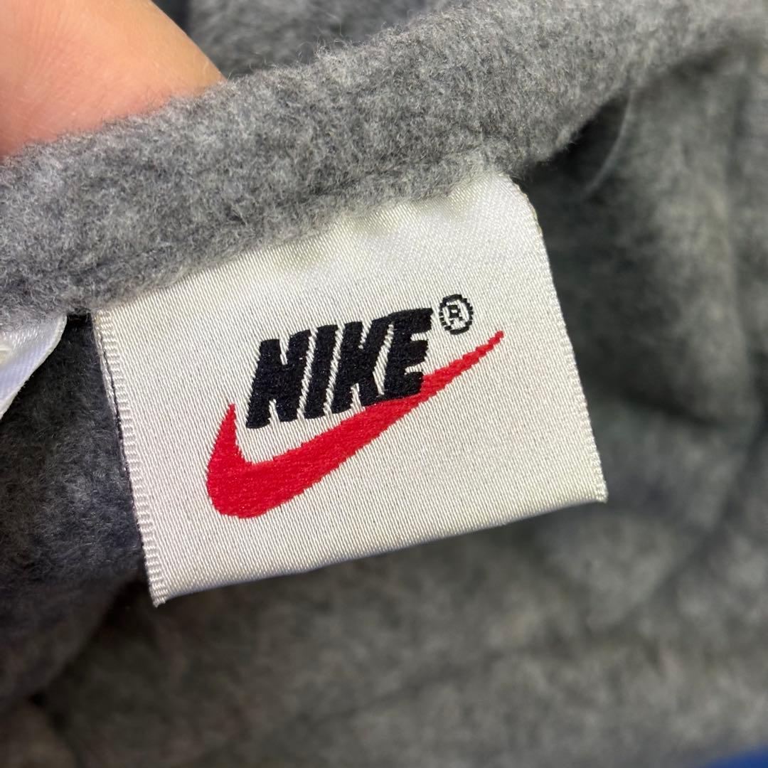 90s 美品　NIKE ビッグスウッシュ　 リバーシブル　フリースジャケット