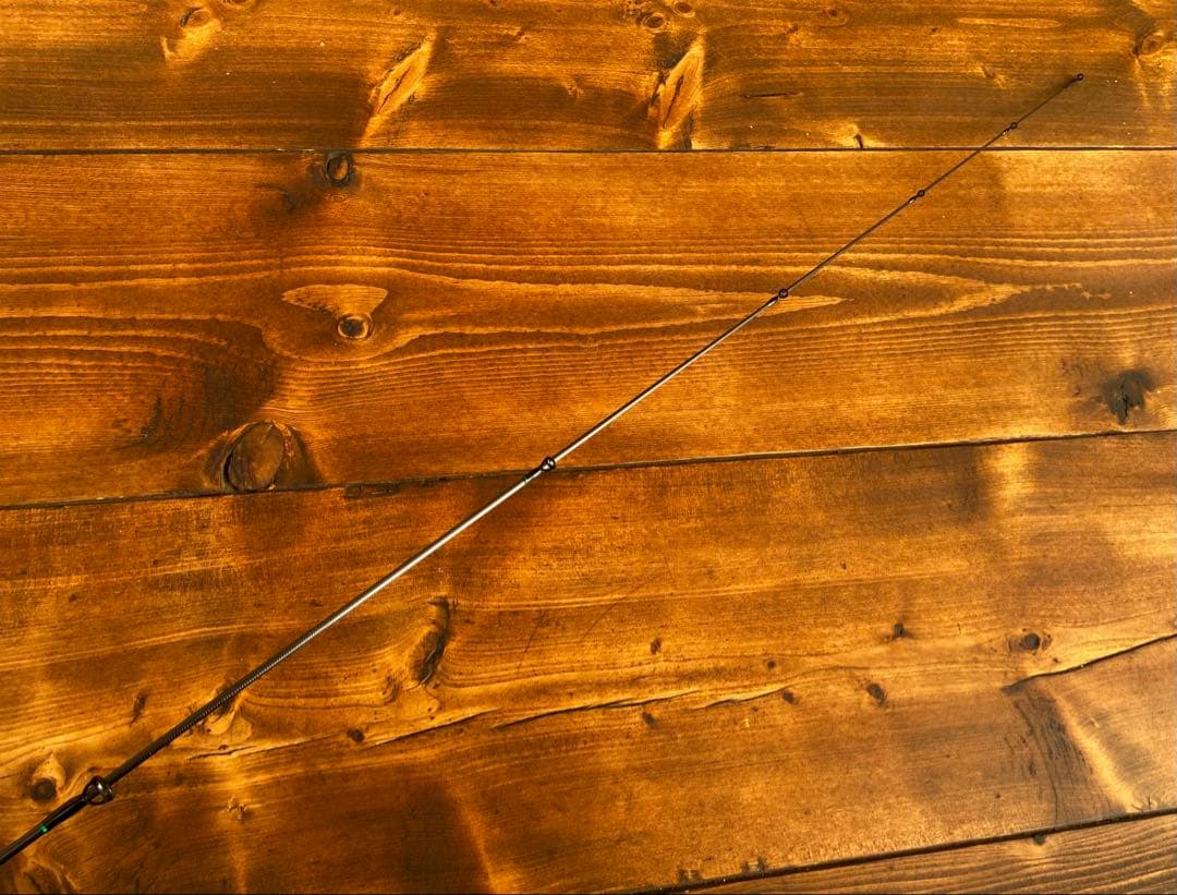 スピニングロッド　S662L バスロッド　バス釣り　トラウト　ウッドグリップ