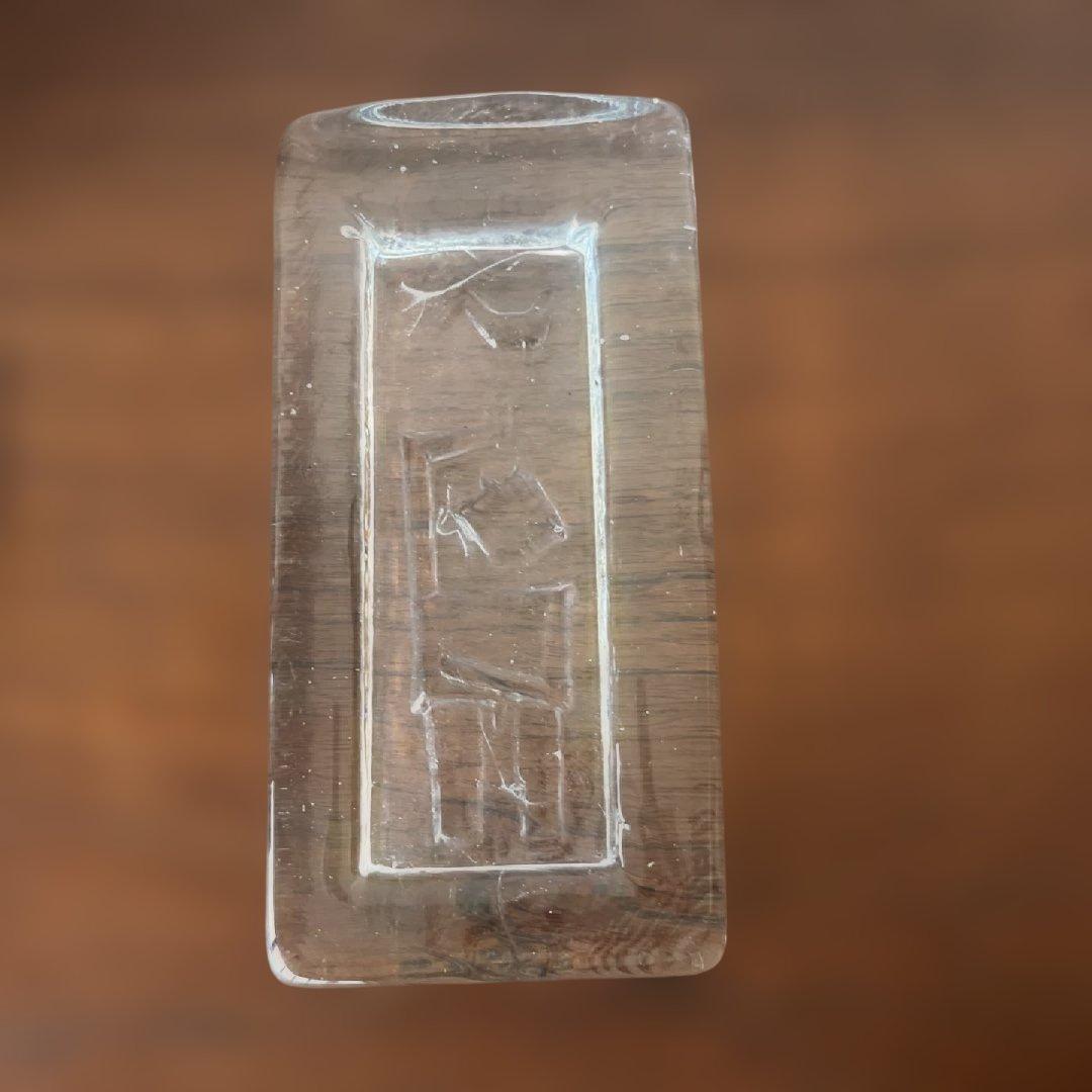 エリックホグラン　Erik Hoglund BODA社　ガラスアート　灰皿？