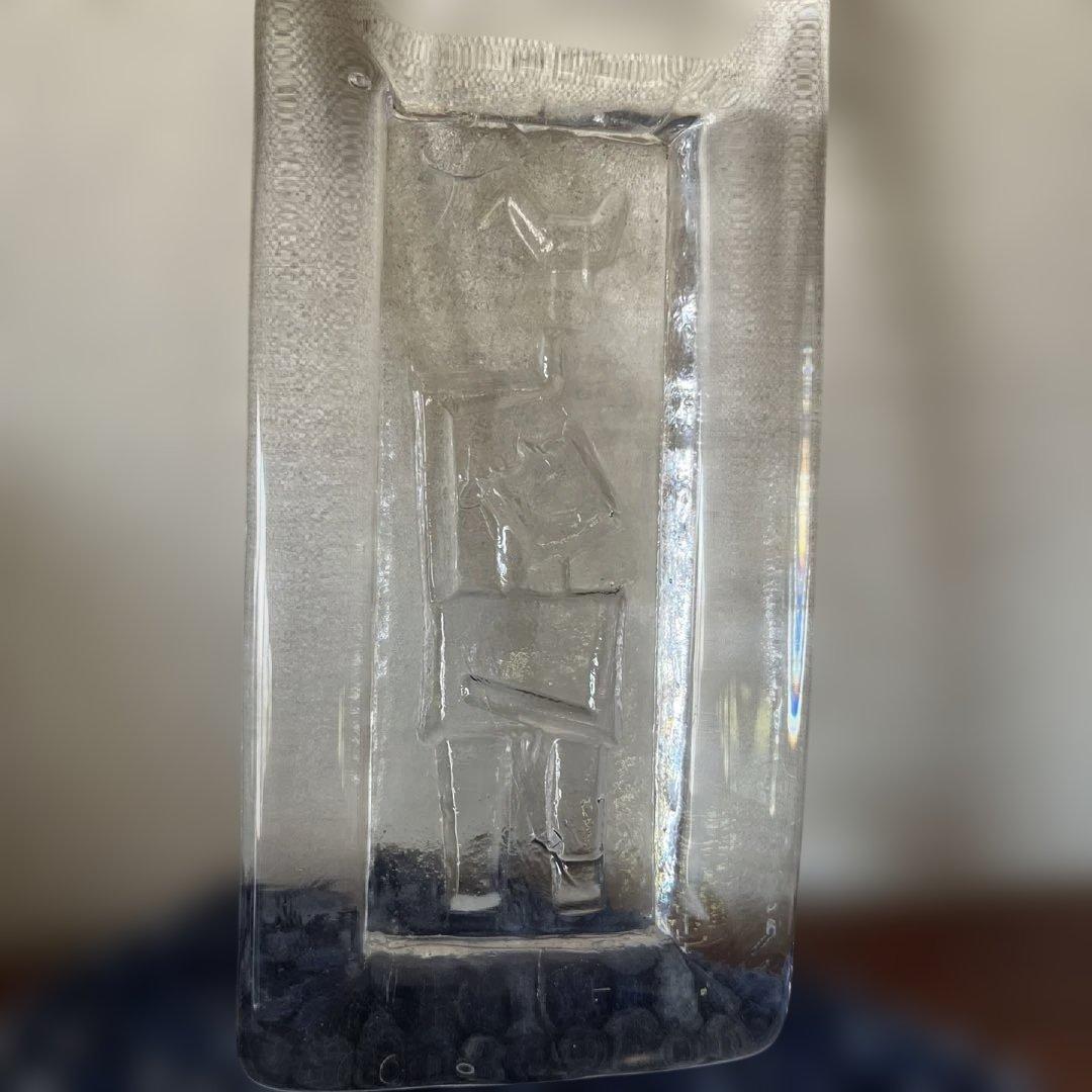 エリックホグラン　Erik Hoglund BODA社　ガラスアート　灰皿？