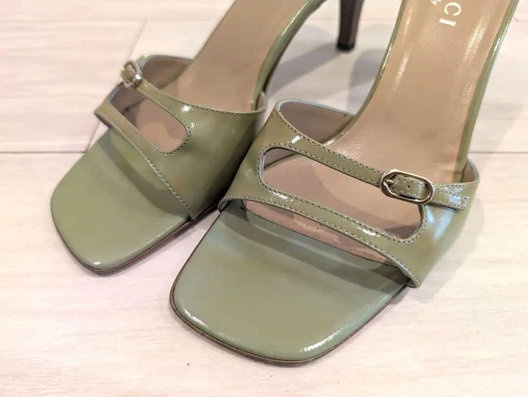 【箱あり】GUCCI　ミュール　サンダル　サイズ37