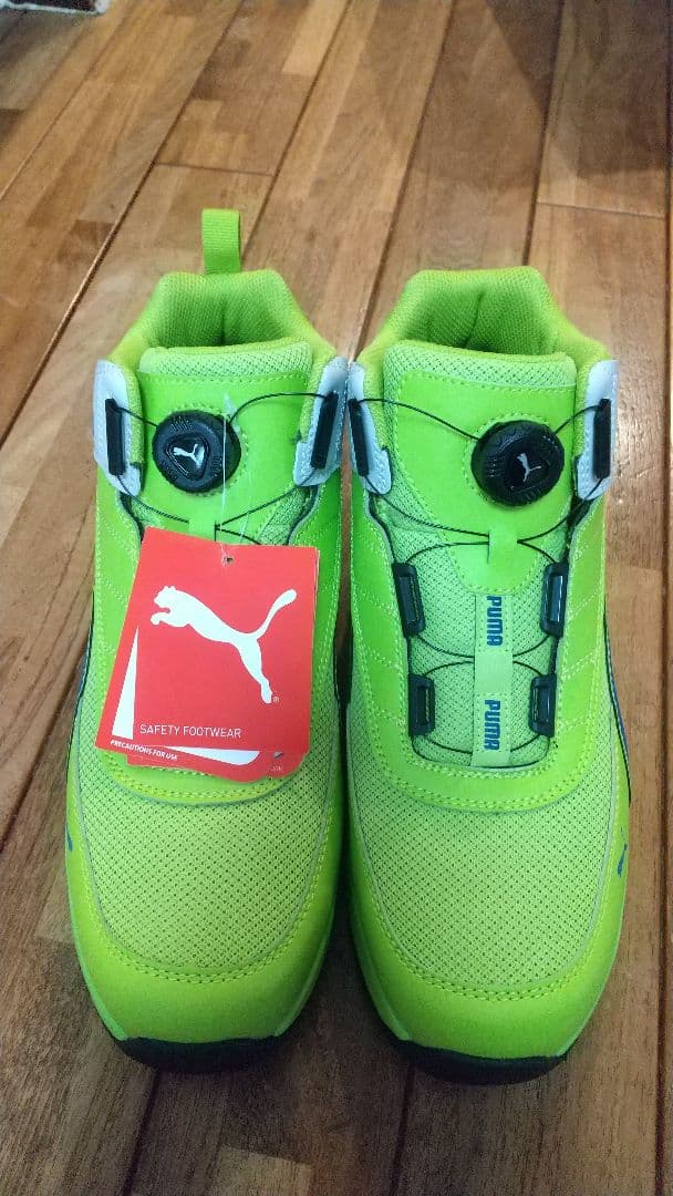 PUMA SAFETY ハイカット28cm安全靴 イエロー新品未使用