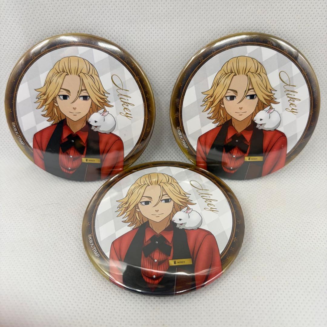 東京リベンジャーズ　スイパラ　缶バッジ　佐野万次郎　3点セット