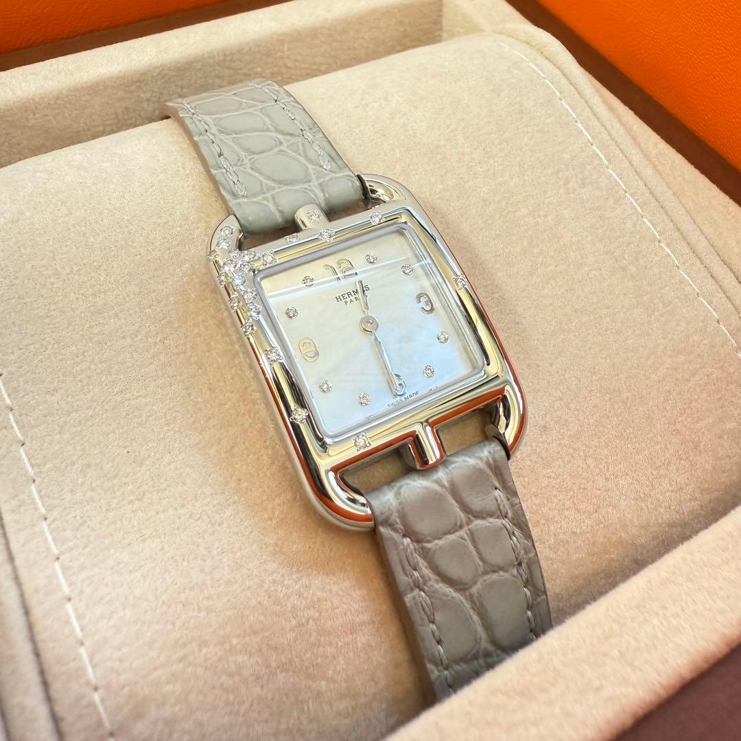新品未使用 定価90万程 HERMES エルメス ケープコッド 腕時計 保証書付