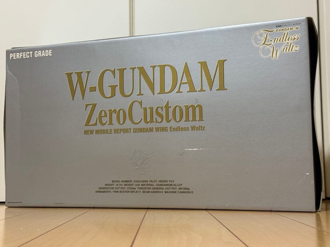 PG 1/60 ウイングガンダム ゼロカスタム 新品 ⚠️訳あり