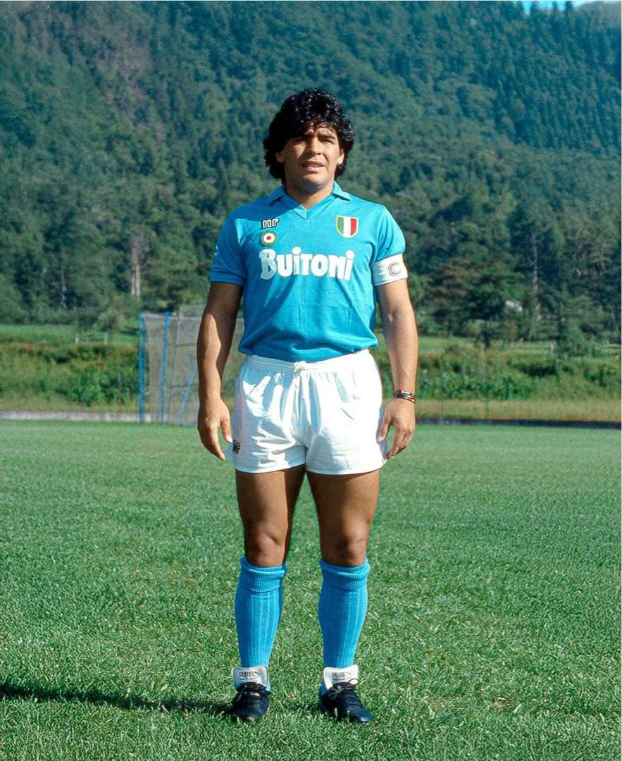 エネーレ　ナポリ 1986–87 マラドーナ期 10番 Ennerre 未使用