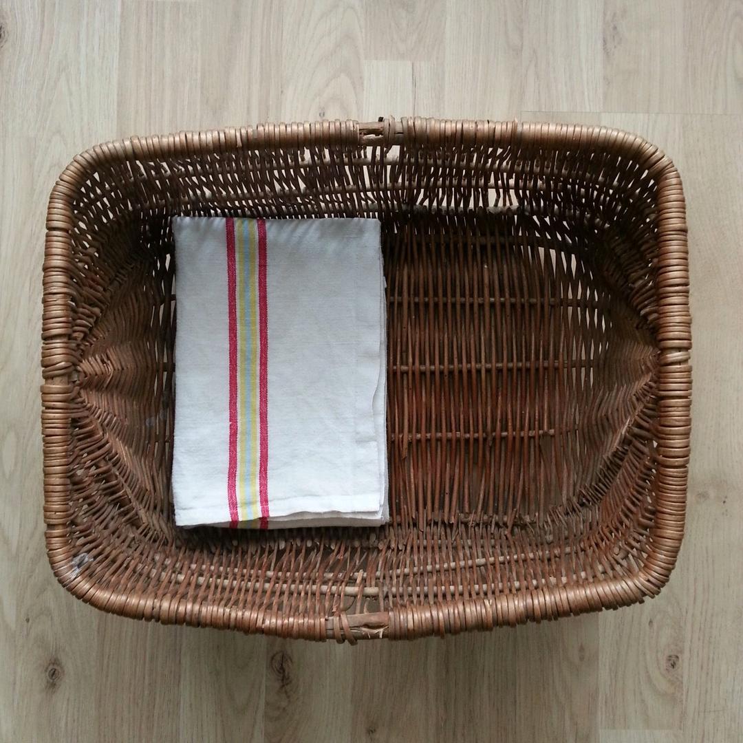 パニエ 籠 バスケット フランス アンティーク かご