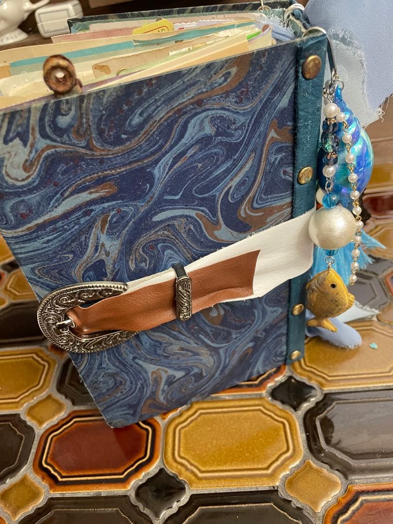 〜海のjunk journal〜ジャンクジャーナル幅17cm