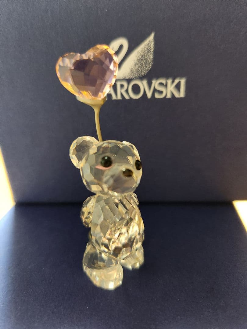 箱つき！スワロフスキー ベア ハート
