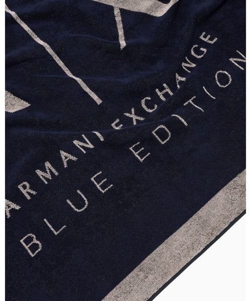 匿名発送　即日発送　オンライン限定 AXロゴ ビーチタオル