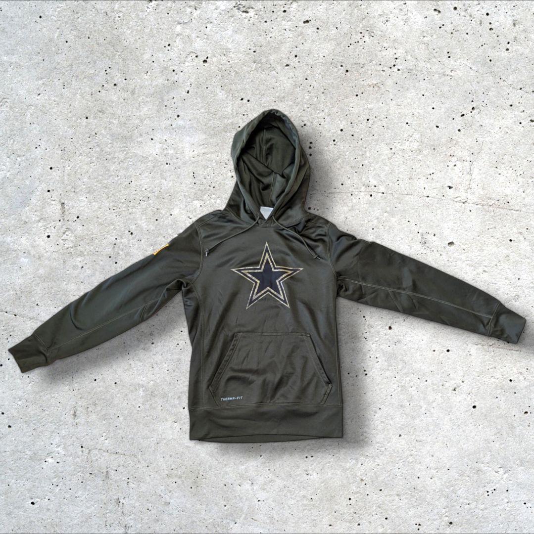 NIKEナイキNFLダラスカウボーイズUSA米軍コラボワッペンミリタリーカーキ