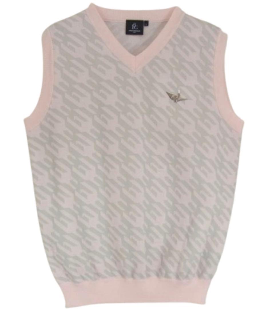 1piu1uguale3 GOLF 戸賀敬城 Vネック ニット ベスト【美品】