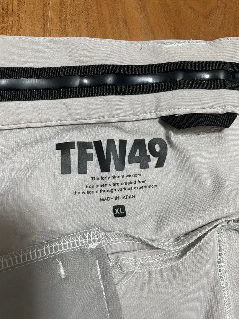 TFW49 Tシャツ　パンツ　セットアップ　XL ゴルフ　ホワイト　グレー