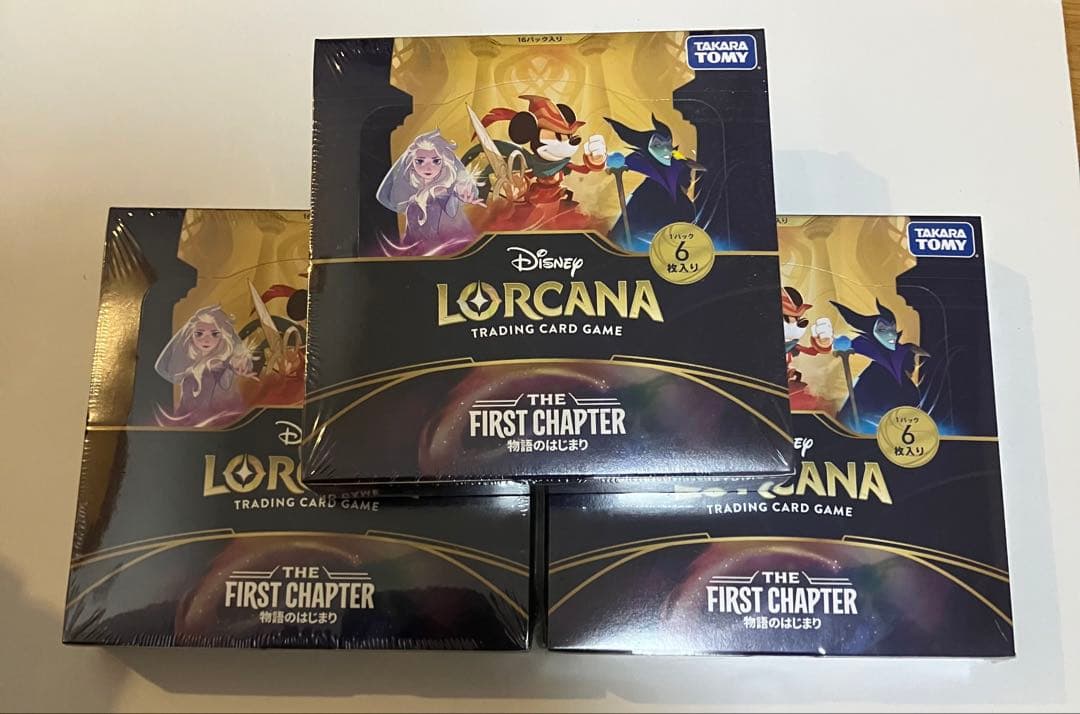 LORCANA ロルカナ 物語のはじまり シュリンク付き　3セット