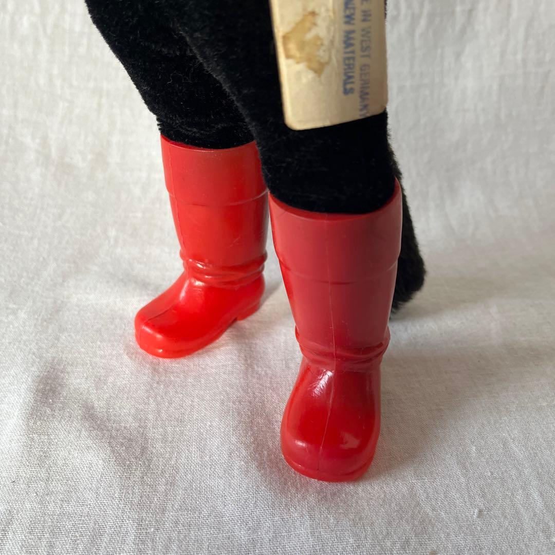 アンティーク　ドイツ　グリズリー社　黒ねこ