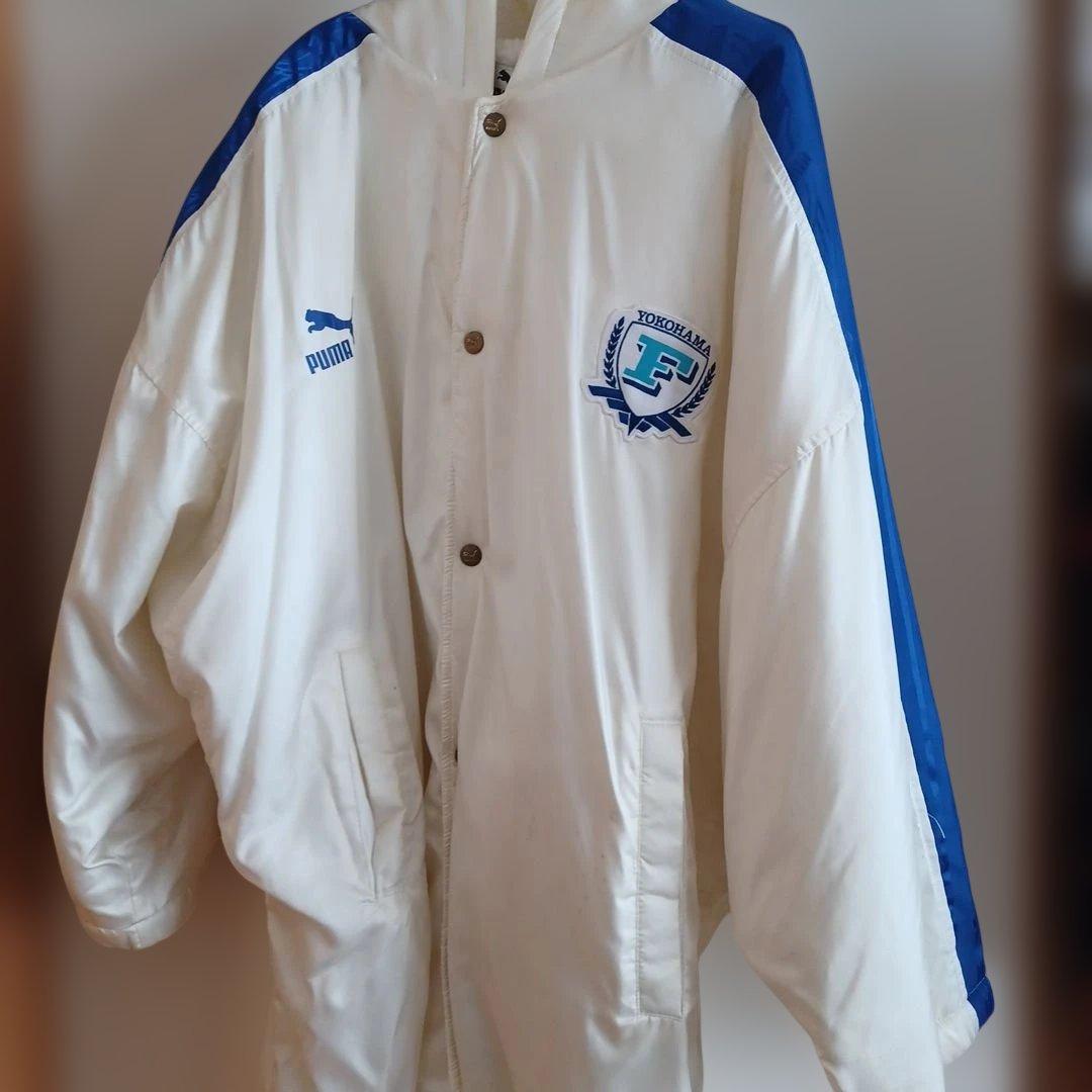 超レア横浜フリューゲルスベンチコート、選手支給品