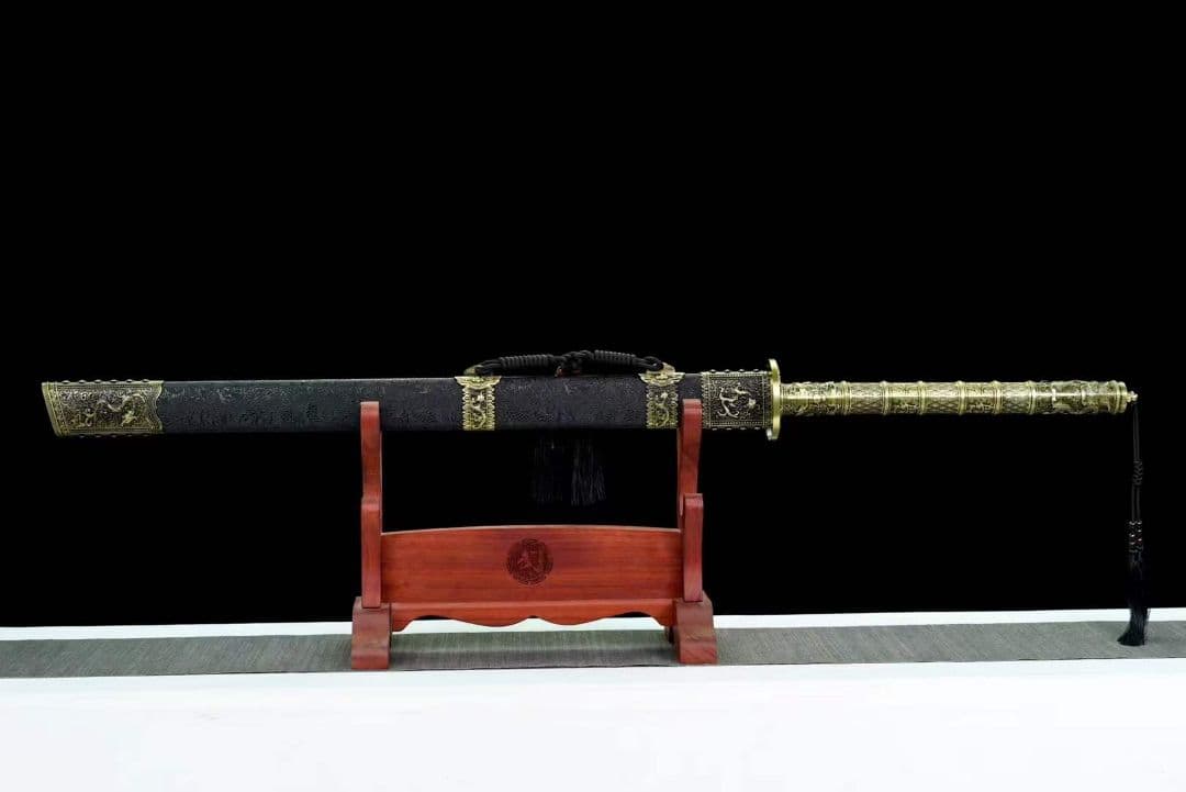 『青龍康熙刀』古兵器   武具　刀装具　日本刀　模造刀   居合刀