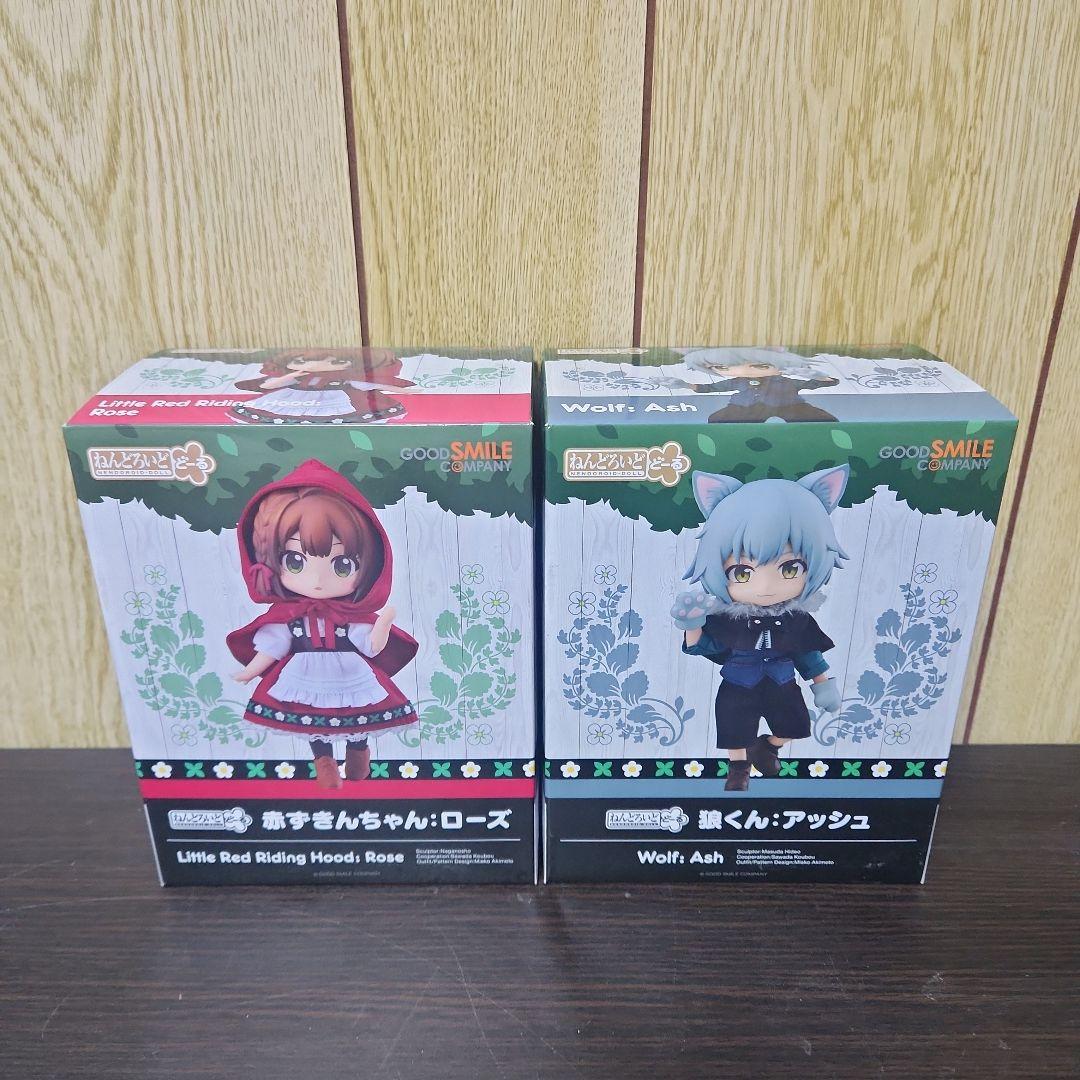 ねんどろいどどーる 赤ずきんちゃん ローズ＆狼くん アッシュ 二体セット