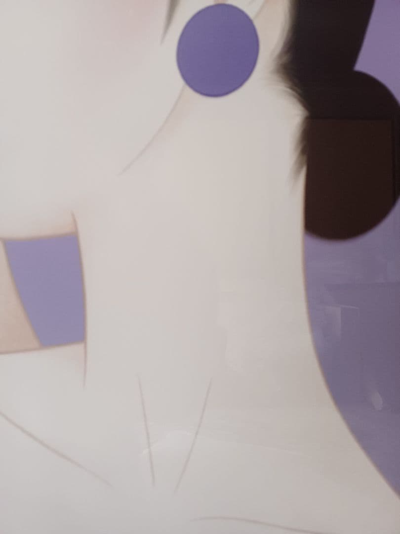 鶴田一郎 「艶鏡」　P20号　 版画　138/150