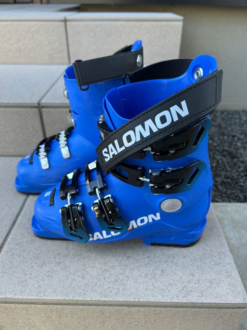 SALOMON S/RACE 子ども用スキーブーツ 青