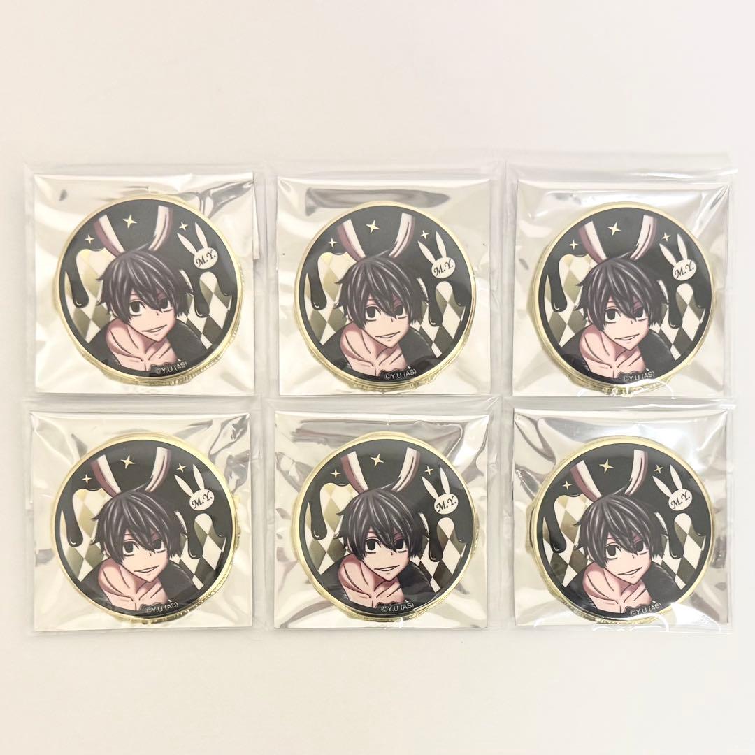 桃源暗鬼 缶バッジ 淀川真澄 バニー メディコス