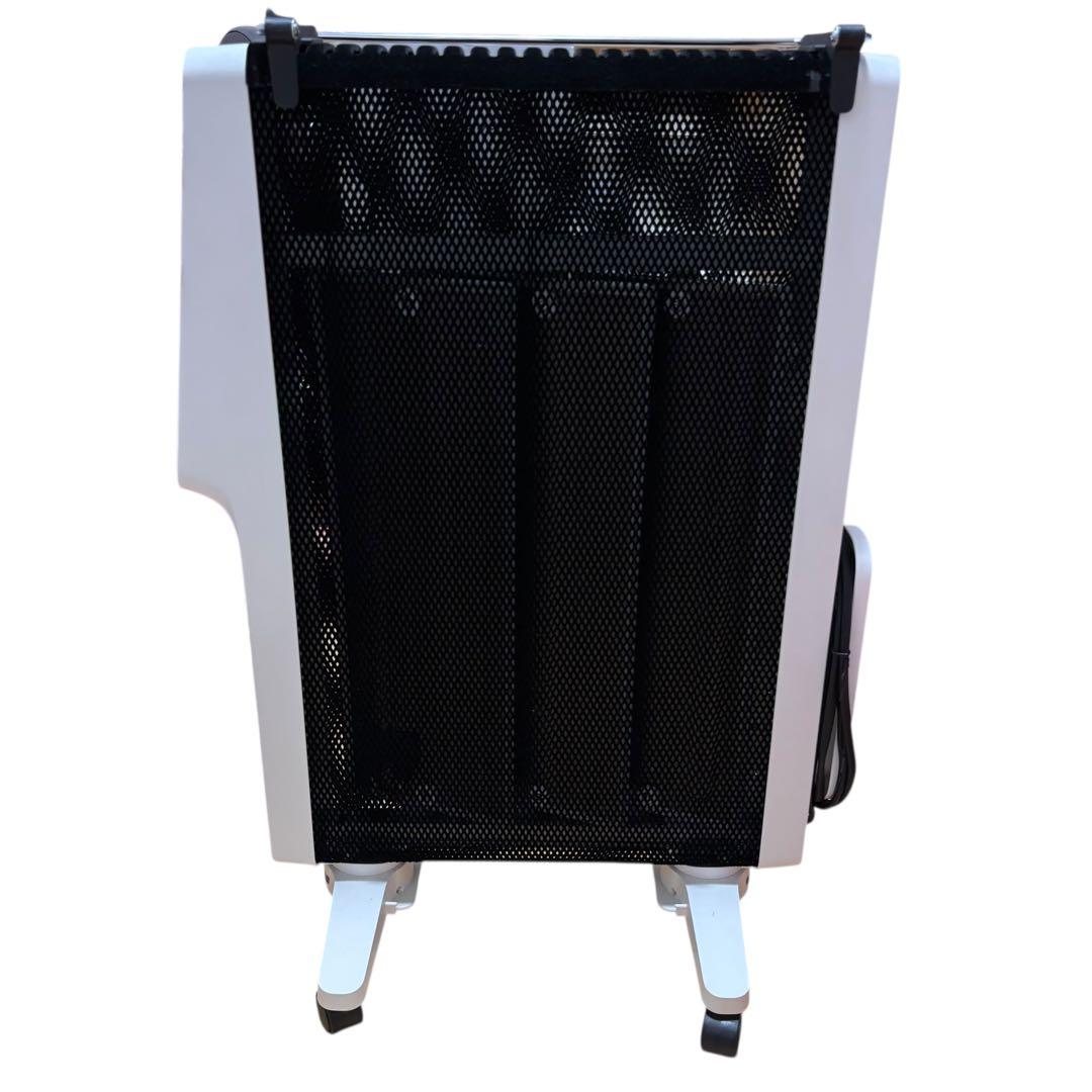 【美品】シロカ 電気ヒーター SN-M271 ホワイト　遠赤外線　リモコン付き