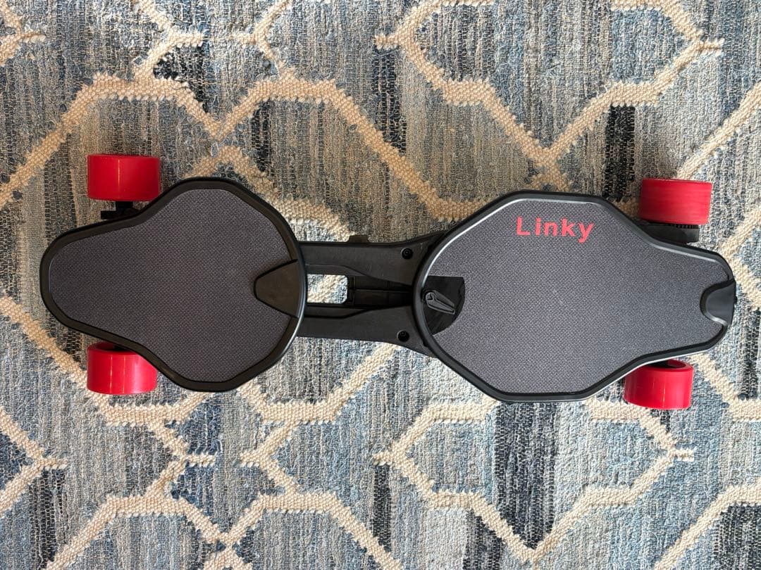 Linky 電動スケートボード 折りたたみ式 リモコン付き