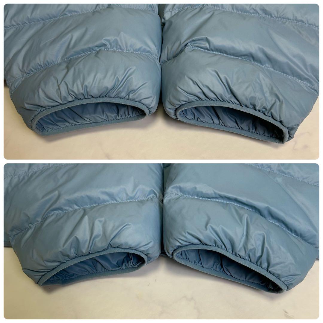 【美品】ポロラルフローレン 中綿ジャケット ブルー系 XL 刺繍ロゴ