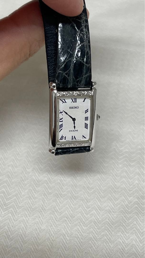【アンティーク】SEIKO EXCELINE レディース　スクエアタイプ