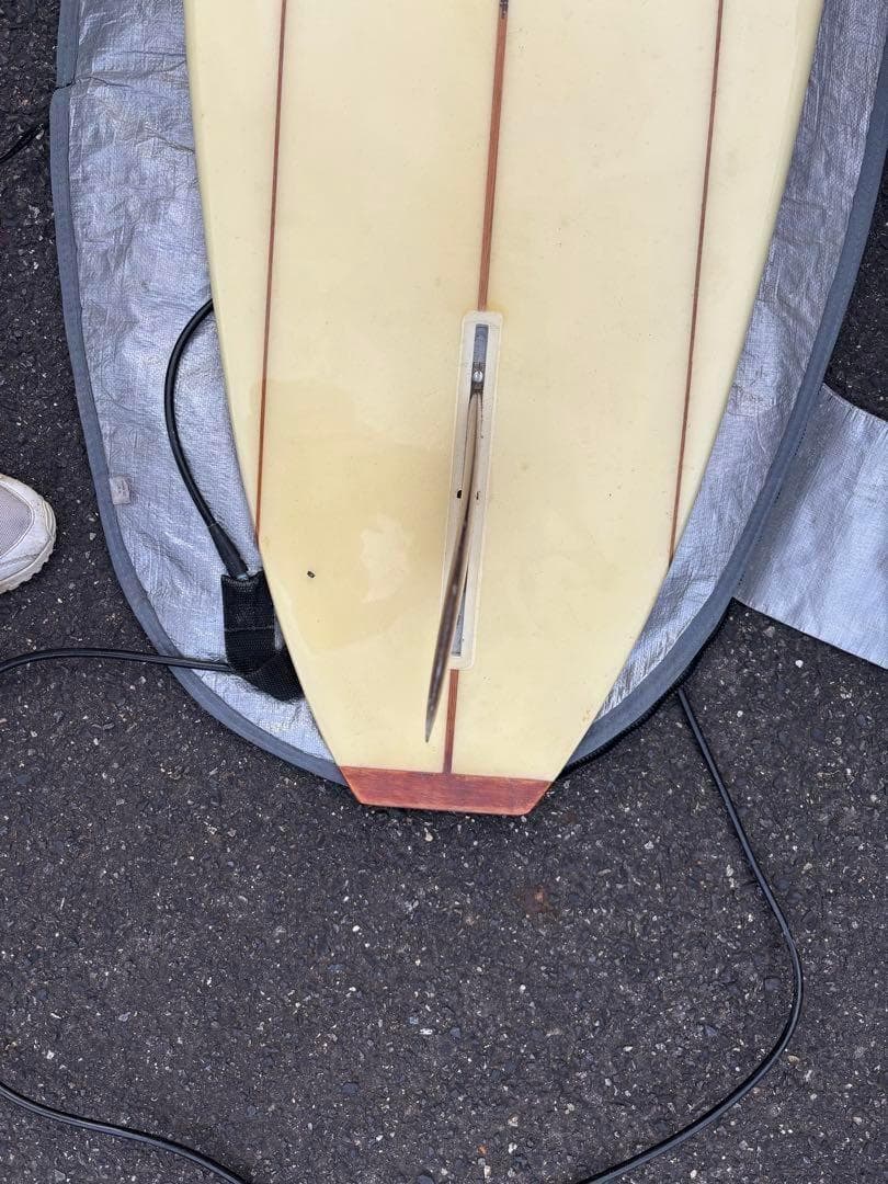 AIPA ロングボード サーフボード シングルフィン ハードケース付
